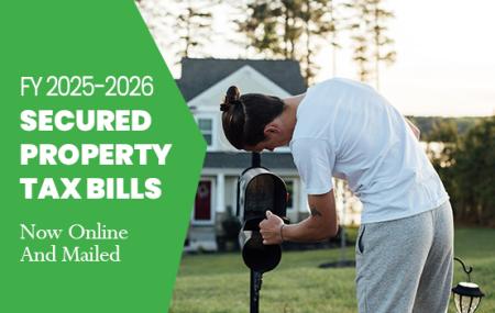 FY 2025-26 Secured Property Tax Bills Available Online and Mailed